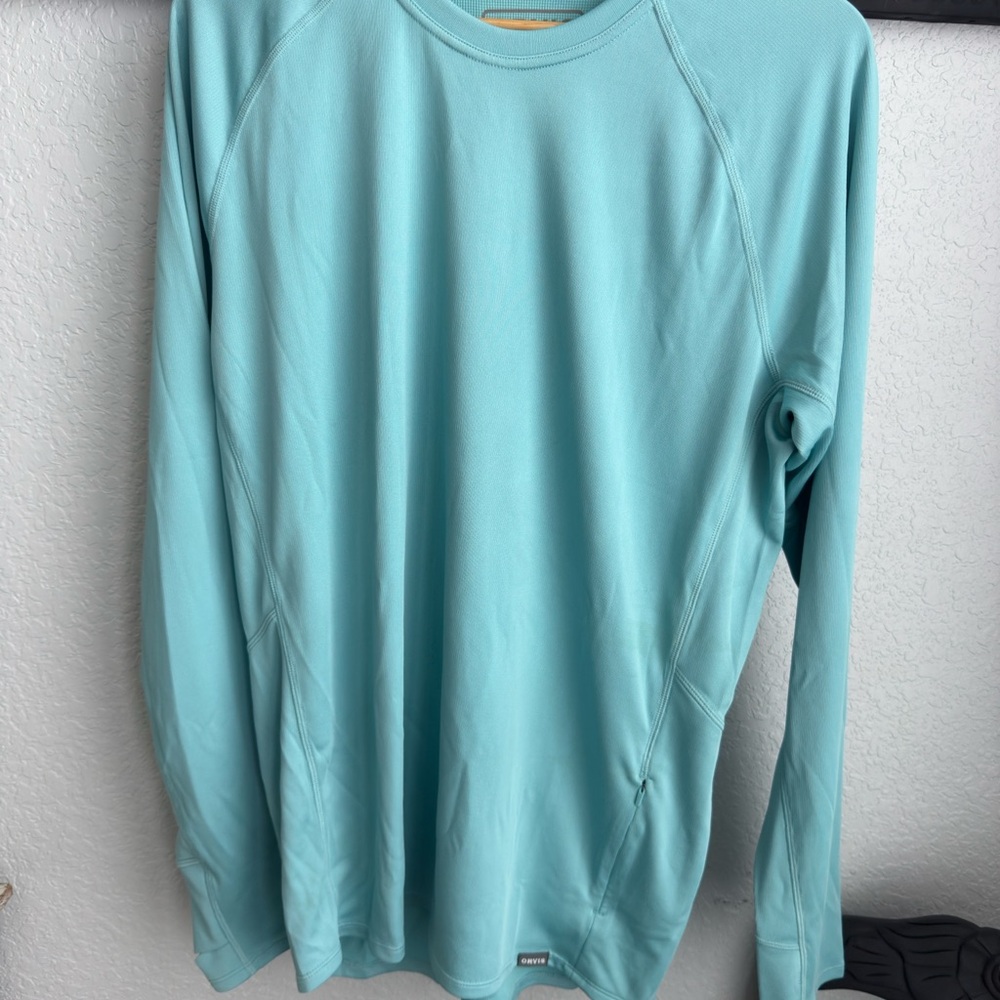 Orvis Light Blue Men's Shirt